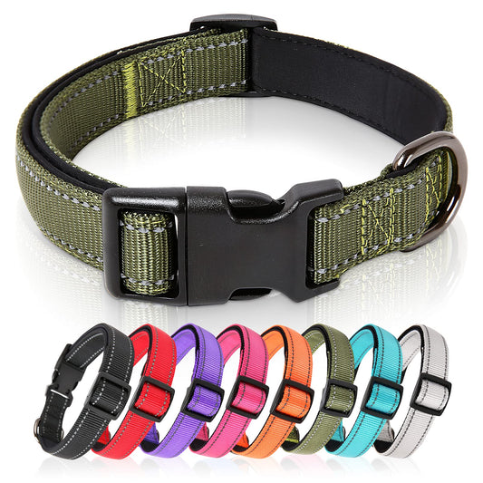 HEELE Neopren-Halsband 20-30cm Braun